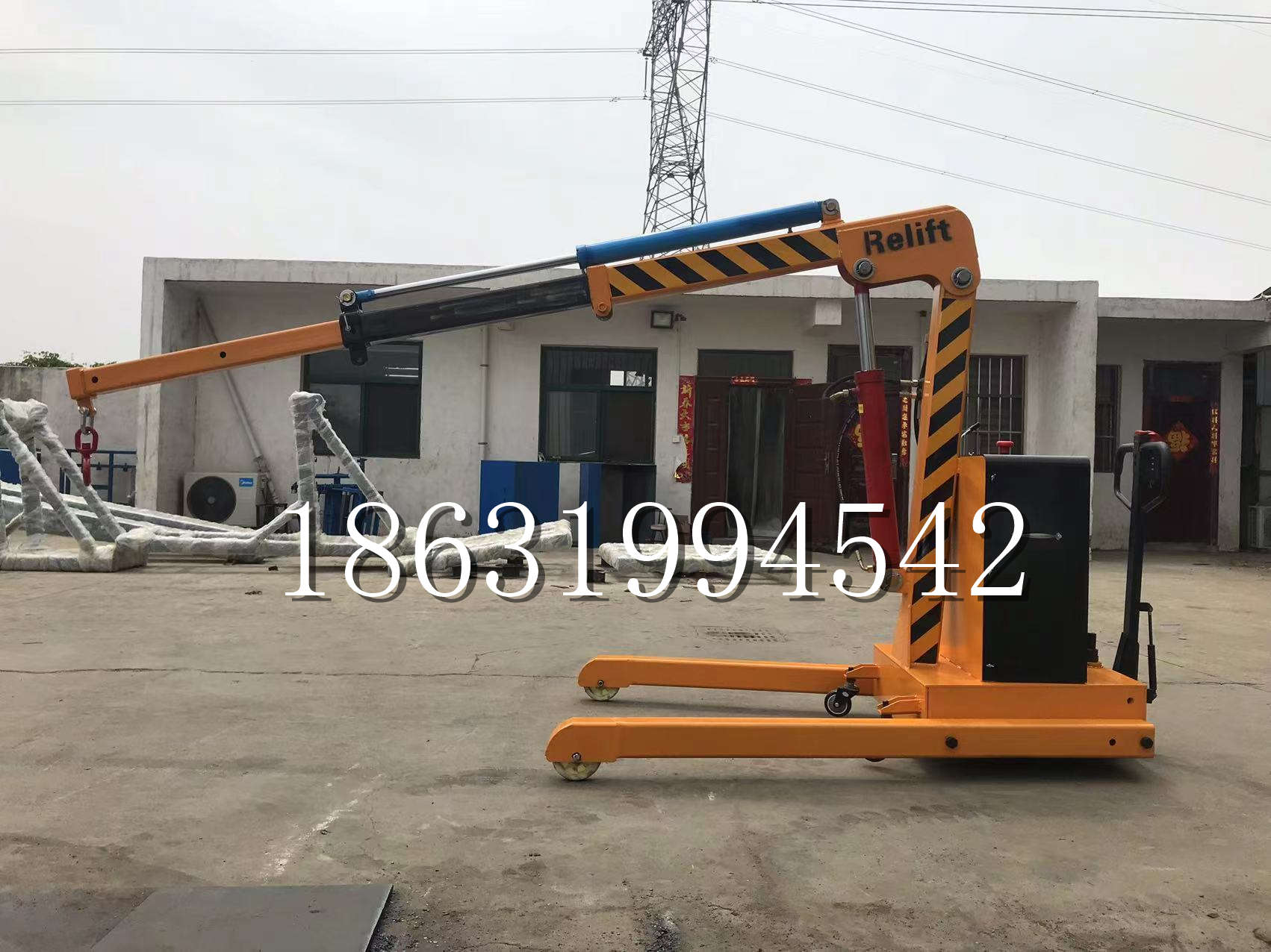 古坑乡久征定做3吨三轮随车吊 农用园林绿化移树吊 平板工程用小吊机